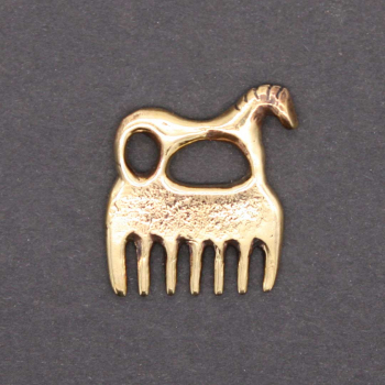 Celtic Horse Comb Amulett 0411