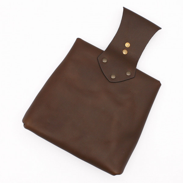 Rückseite Mittelaltertasche braun 3803
