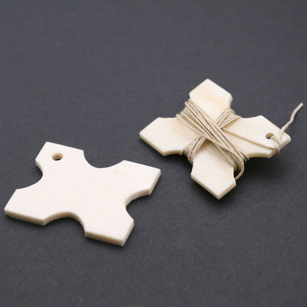 Wikinger Garnwickler aus Knochen 3841