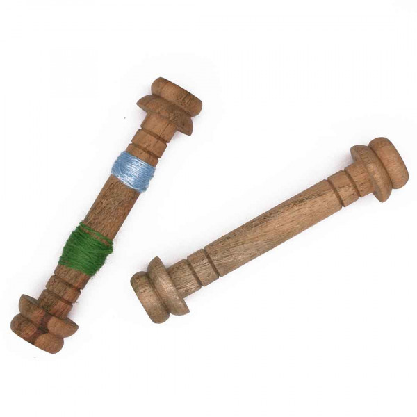 Mittelalter Fadenspule Holz 3636