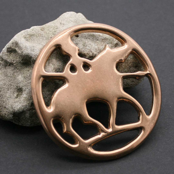 Zierscheibe Reiteramulett Alamannen 0418