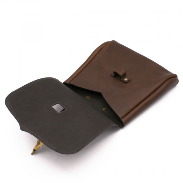 Detail Mittelaltertasche braun 3803