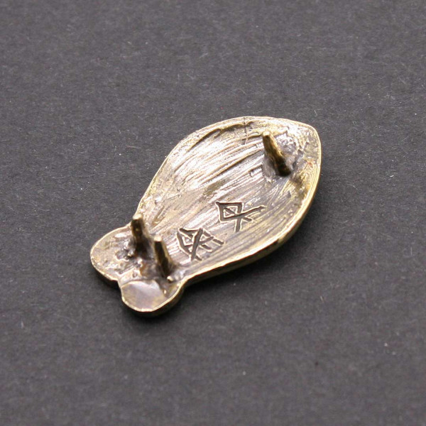 Rückseite Riemenende 3580