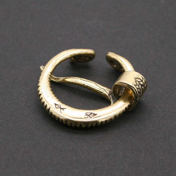 Rückseite Wikinger Ringfibel 3494