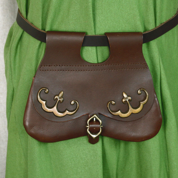 Beispiel Mittelaltertasche braun 3804