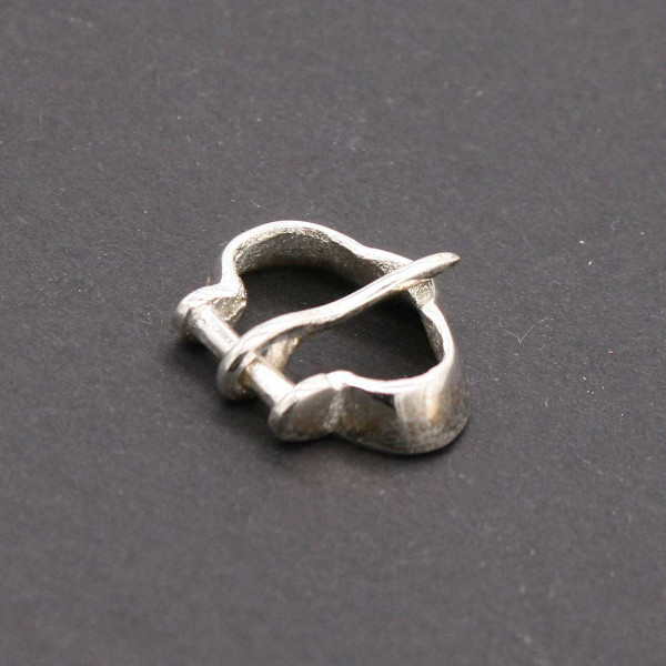 Hochmittelalter Riemenschliesse versilbert 1207s