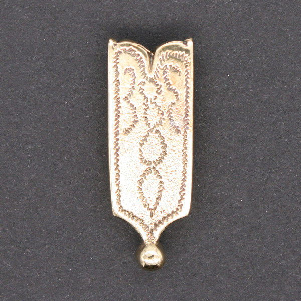 Gürtelendbeschlag Novgorod 14 Jahrhundert 3881