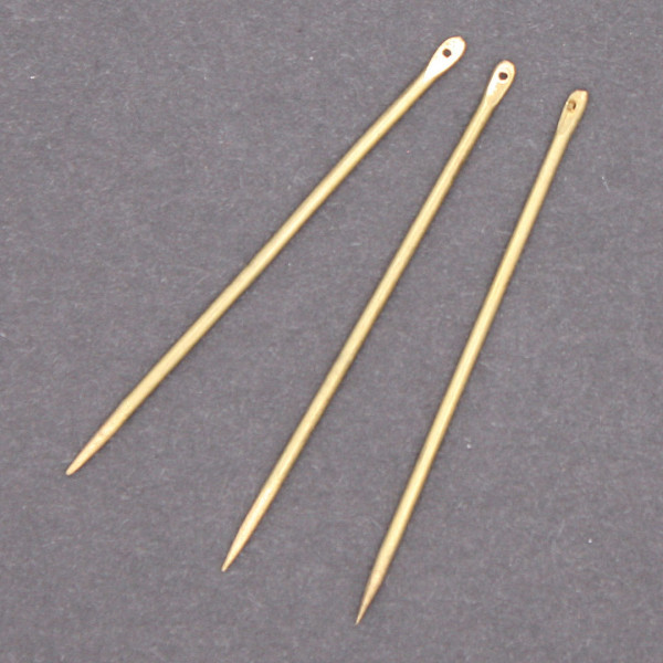 Mittelalter Nadel Messing 5 cm 3505