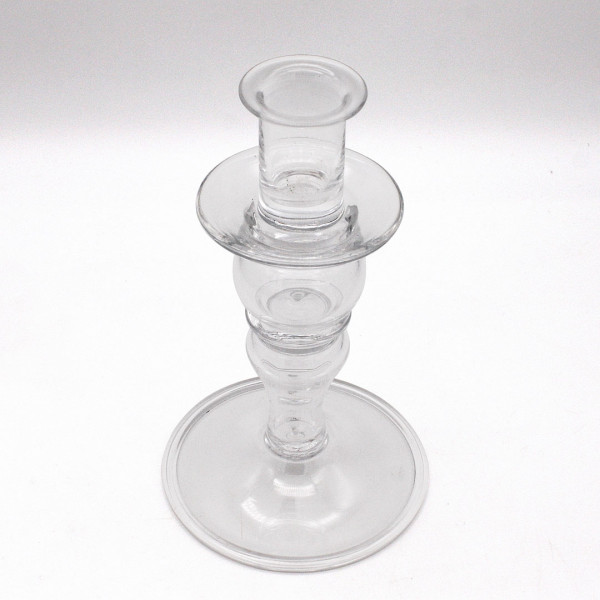 Gläserner Kerzenleuchter 18 Jahrhundert 3697