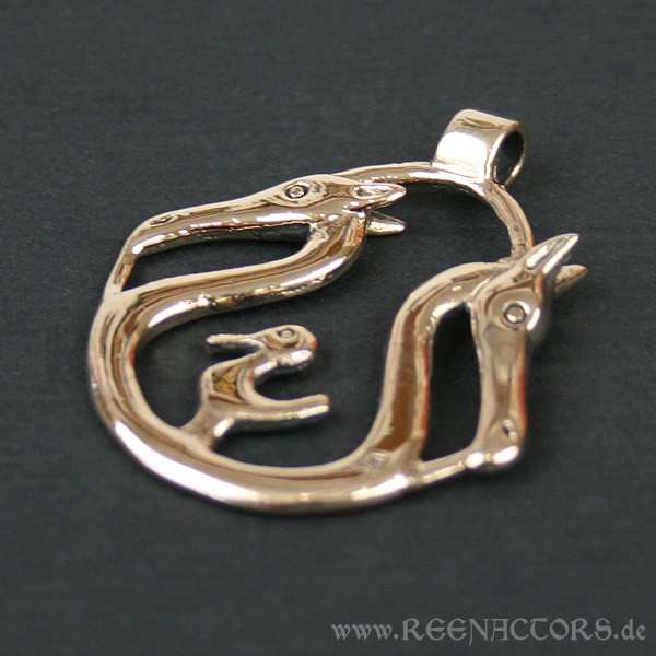 Keltischer Anhänger Tiere 3181