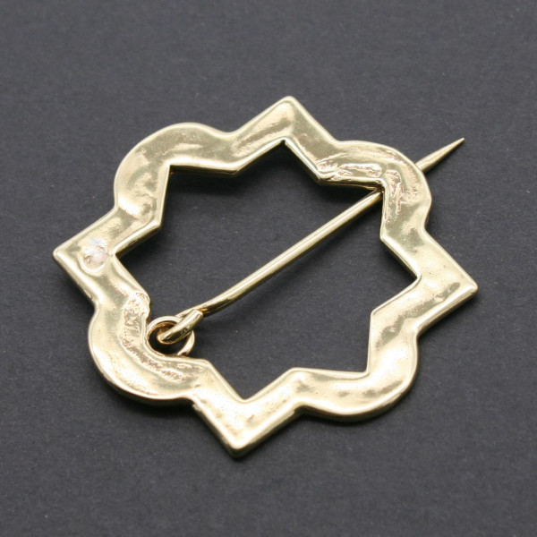 Mittelalter Brosche Fürspan 1863