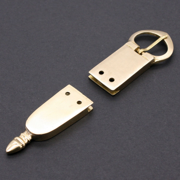 Beispiel Gürtelschnalle 3734 mit Endbeschlag 3735