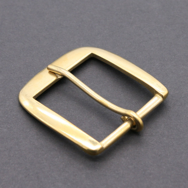 Eckige Messingschnalle 35mm 3713