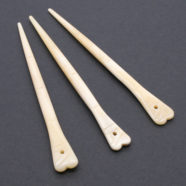 Wikinger Haarnadel Knochen 3490