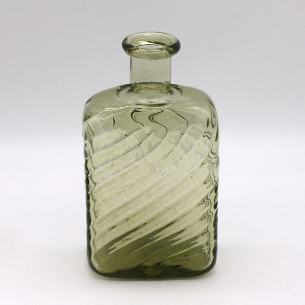 Glasflasche Taschenflasche 18 Jahrhundert 3695