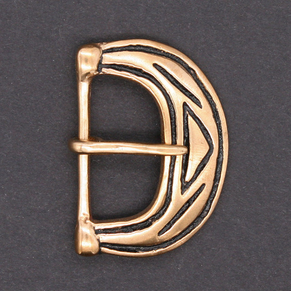 Normannen Riemenschnalle Bronze 1202b