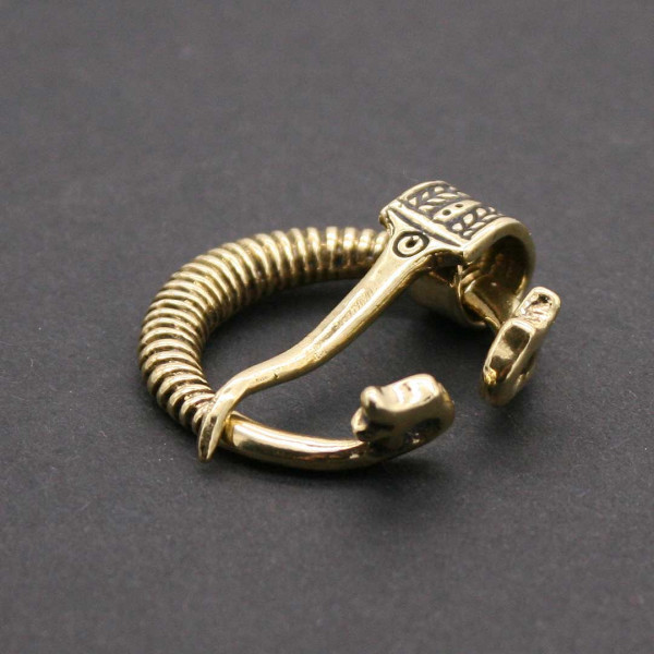 Kleine Wikinger Tierkopffibel 3494