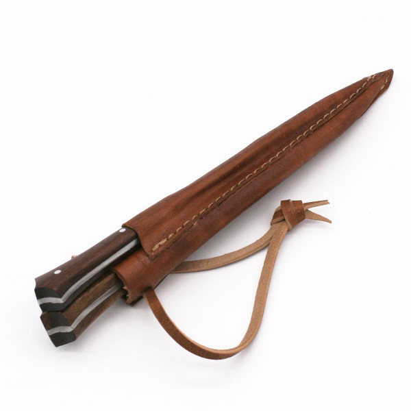 Kleines Mittelalter Messer Essdorn Set Holzgriffe 3684