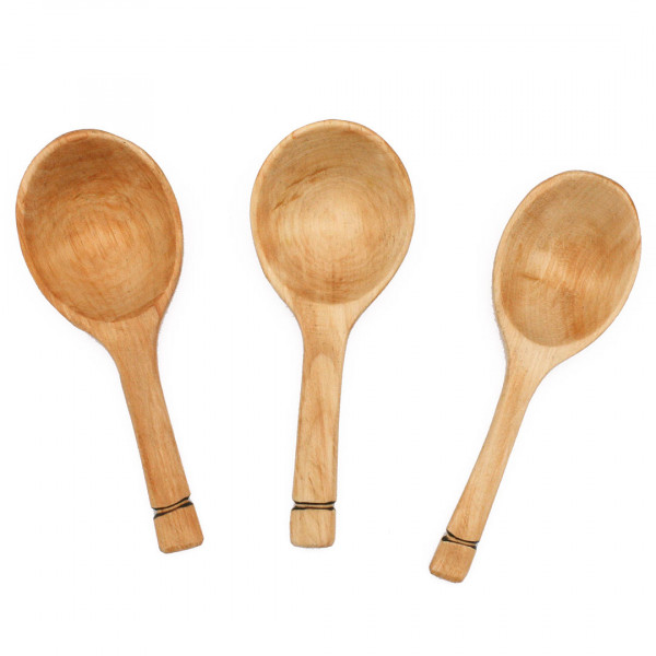 Spätmittelalter Holzlöffel 16 cm 3809