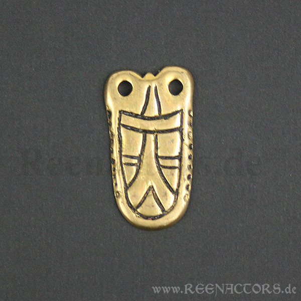 Wikinger Gürtelendbeschlag 1062m