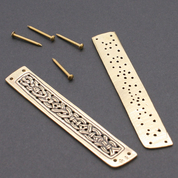 Messerscheide Wikinger Zierbeschlag Gotland 3816