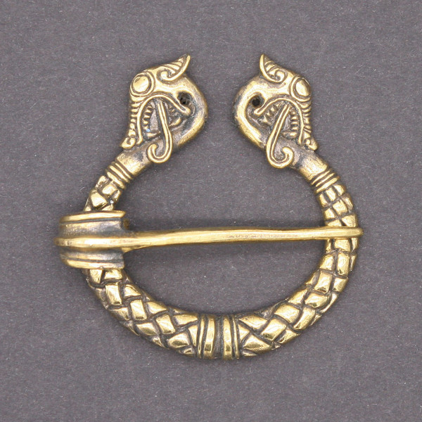 Ringfibel Birka Drachenkopf Wikinger 3204