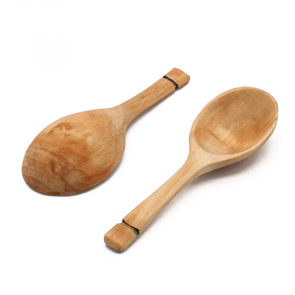 Detail Spätmittelalter Holzlöffel 3809