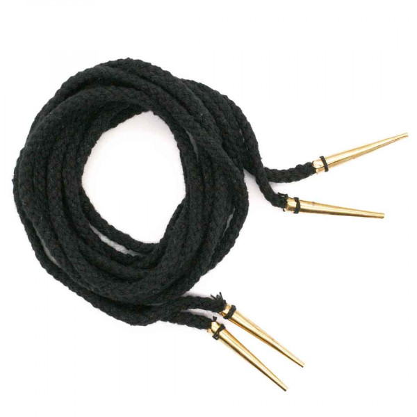 Nestelschnüre 140 cm schwarz 3640