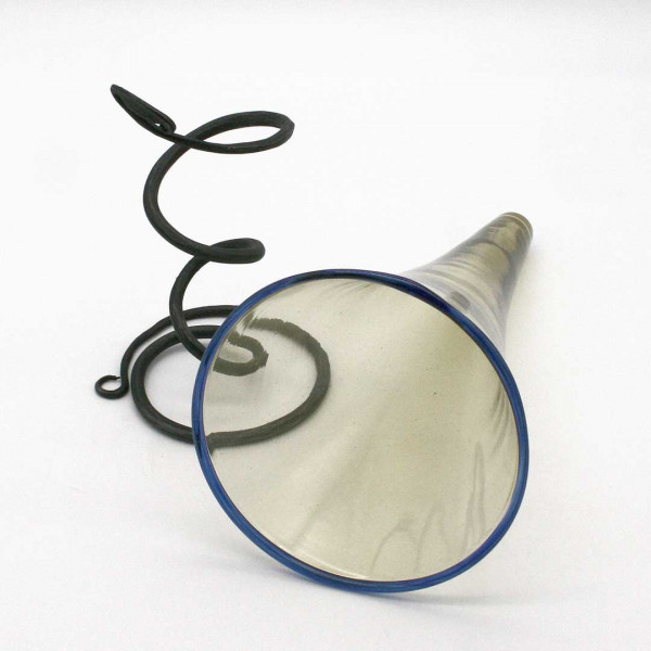 Großes Frühmittelalter Trichterglas 3584