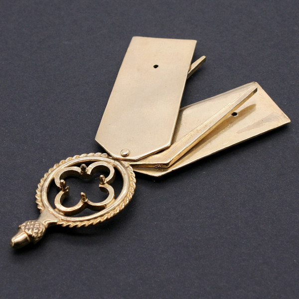 Spätmittelalter Gürtelendbeschlag 1282