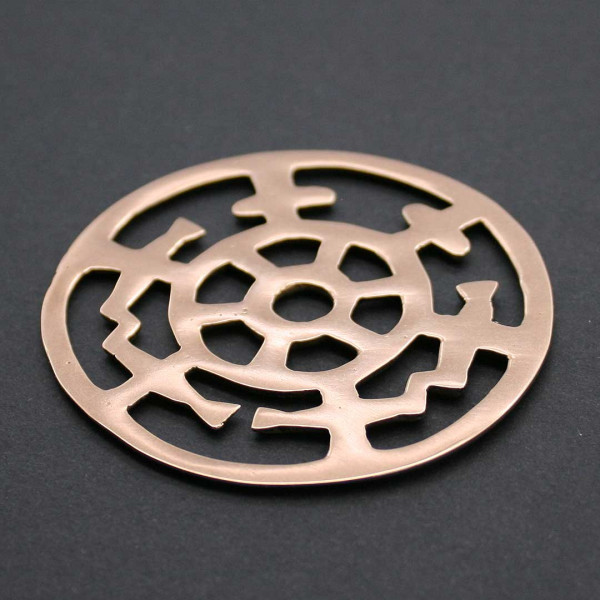 Rückseite Scheibenamulett 0417