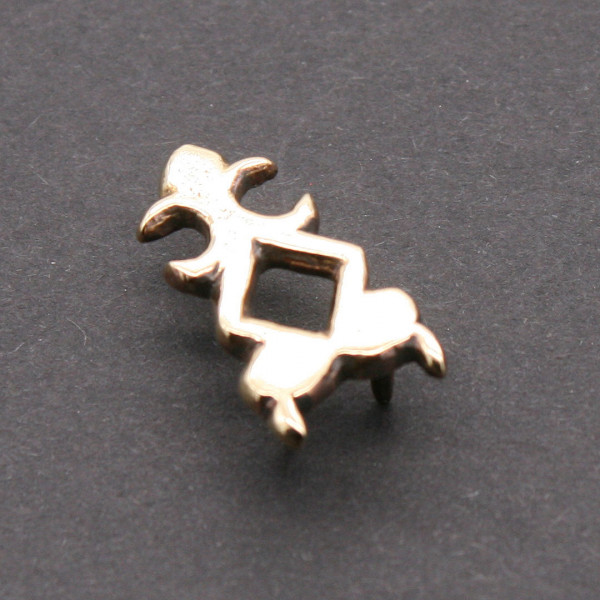 Riemenendbeschlag 14 Jahrhundert Novgorod 3880