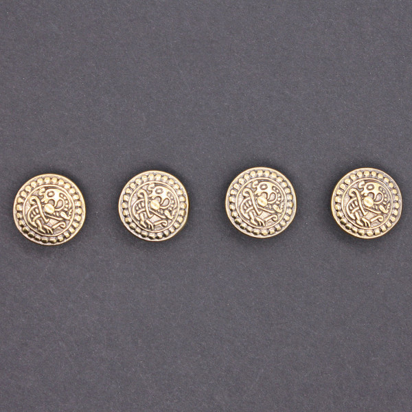 Riemenzierbeschlag Wikinger Schweden 3770