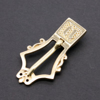 Leierförmige Gürtelschnalle Spätmittelalter 3797 Leierförmige Gürtelschnalle Spätmittelalter 3797