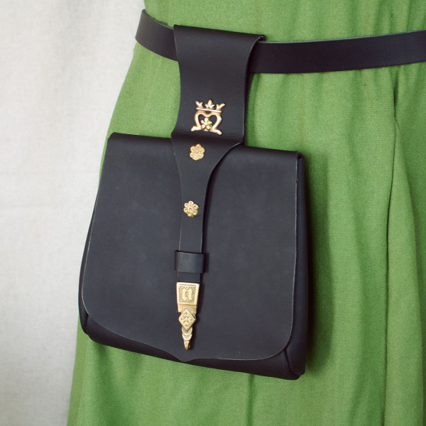 Beispiel Mitelaltertasche schwarz 3802