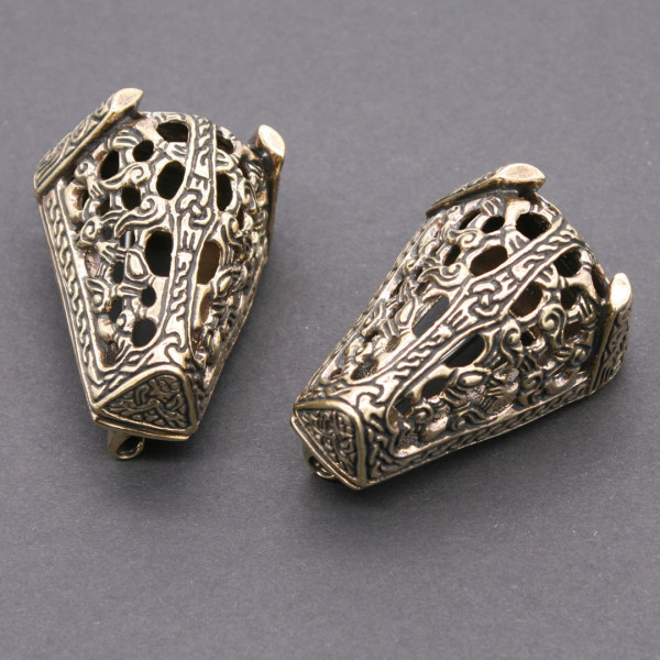 Wikinger Tierkopffibeln Gotland 3882