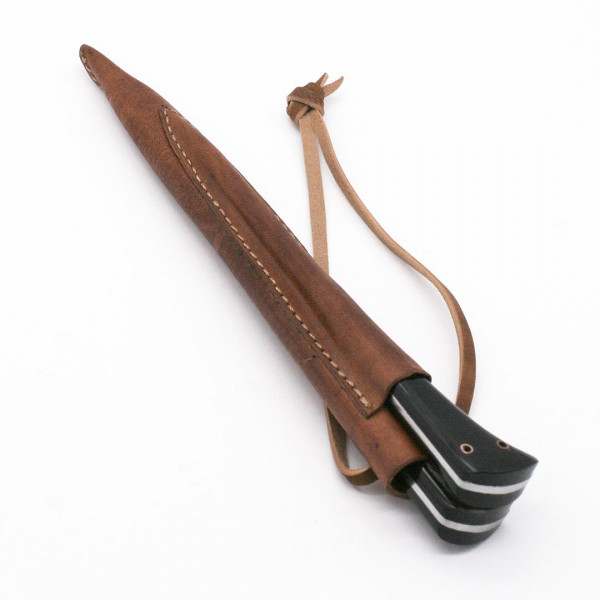 Mittelalter Set Horngriffe Messer Essdorn 3679