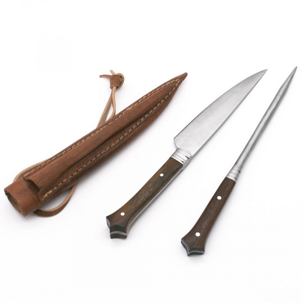 Kleines Mittelalter Essbesteck Holzgriffe 3684