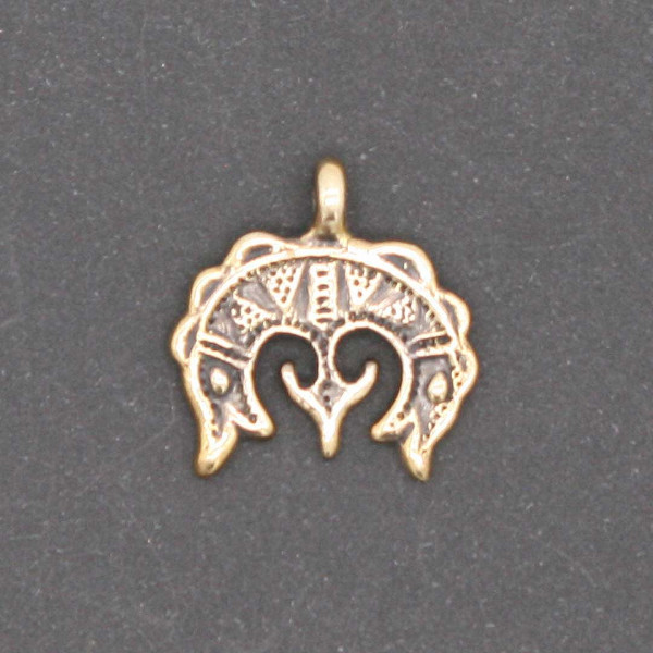 Amulett Rus Wikinger Tierköpfe 3304