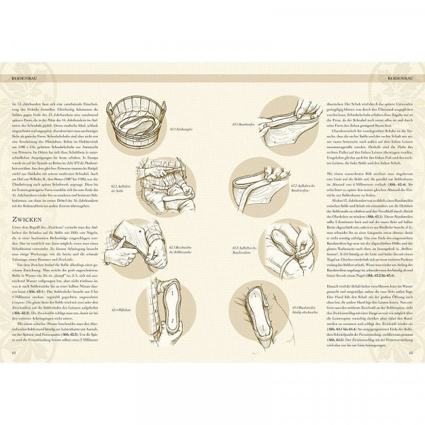 Mittelalter Schuhe selbst anfertigen Innen 3 4453