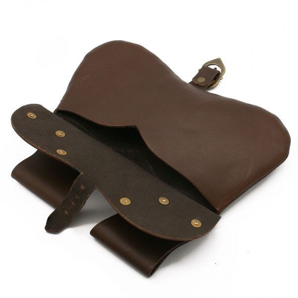 Detail Mittelaltertasche braun 3804