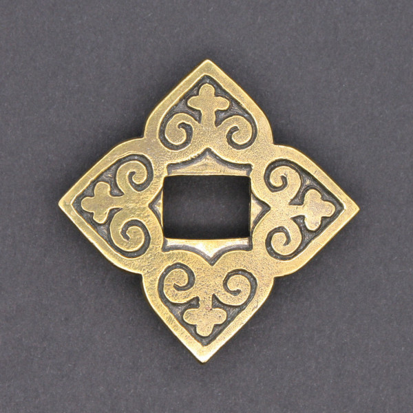 Magyarischer Taschen Mittelbeschlag Rus Wikinger 3754