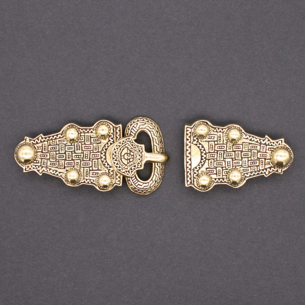 Gürtelschnalle mit Gegenbeschlag Merowinger 3886