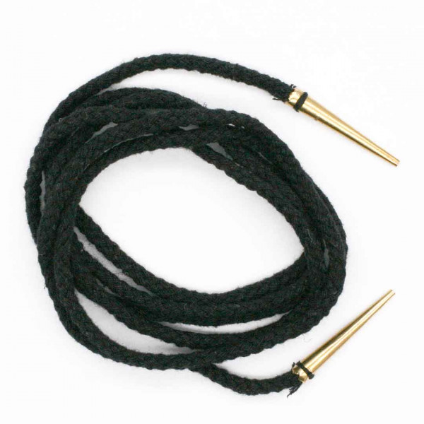 Lange schwarze Nestelbänder 3640