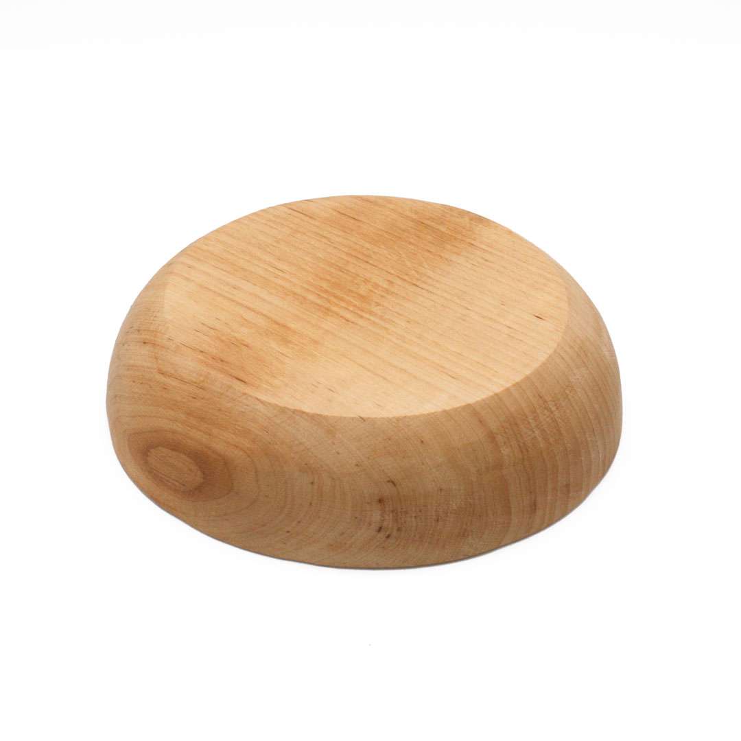Mittelalter Holzschüssel / Schale - geölt - ø 18 cm