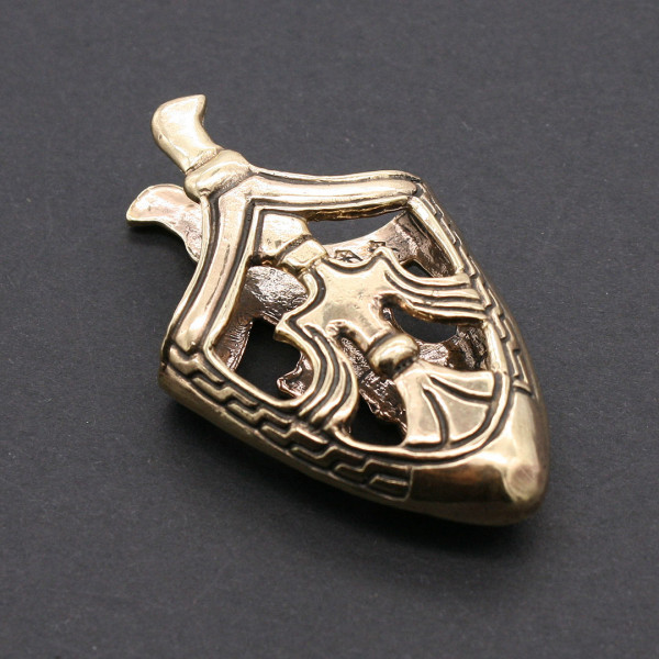 Wikinger Schwertscheidenspitze Birka 3248