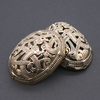 Wikinger Ovalfibeln Bronze 1731 Wikinger Ovalfibeln Bronze 1731