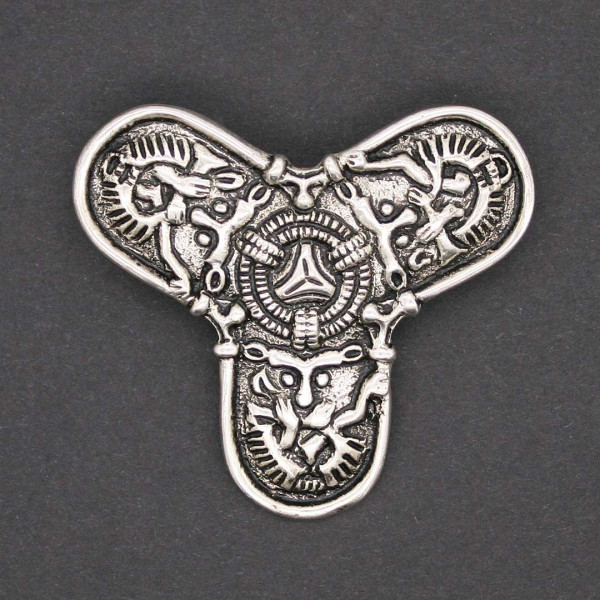 Wikinger Kleeblattfibel 0613s