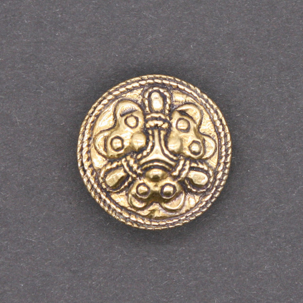 Kleine Wikinger Scheibenfibel Birka Gnezdovo 3853