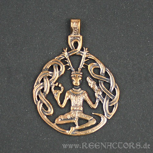 Keltischer Cernunnos Anhänger 3122